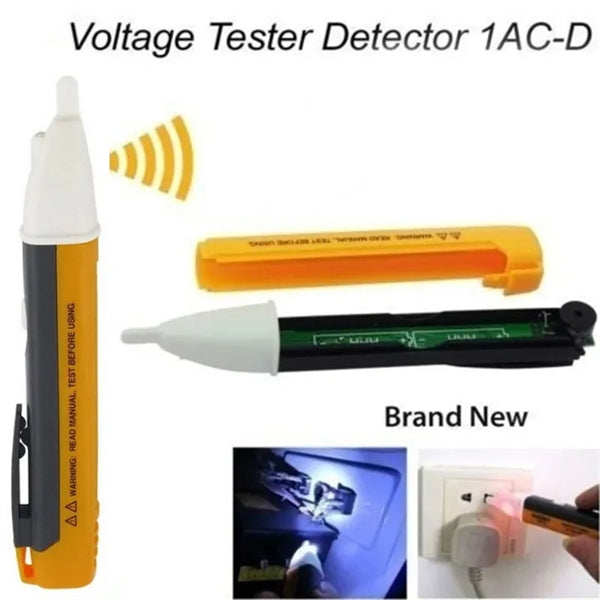 AC Power Voltage Detector Sensor Socket Pen LED Drop Light