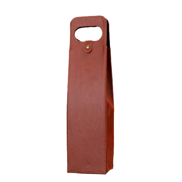 PU Leather Wine Carrier Tote
