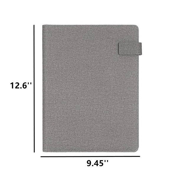 A4 Portfolio Padfolio Pu Leather Binder Writing Pad