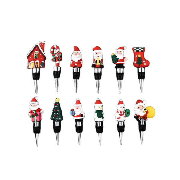 Christmas Wine Bottle Stopper