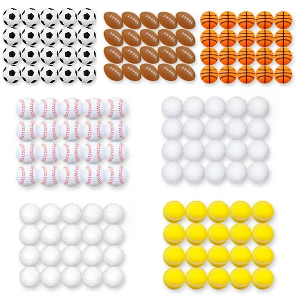 Stress Reliever Basketball Mini Squeeze Balls Keychain