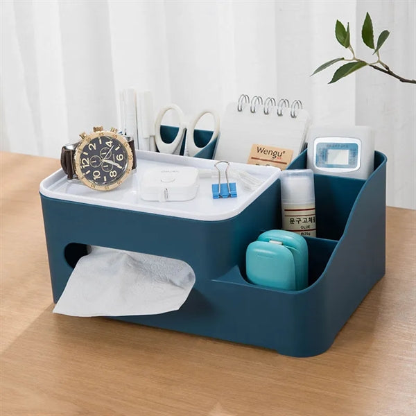 Desktop tissue box
