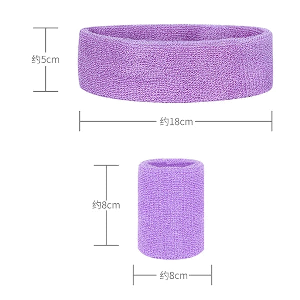 Sports Sweatband Set