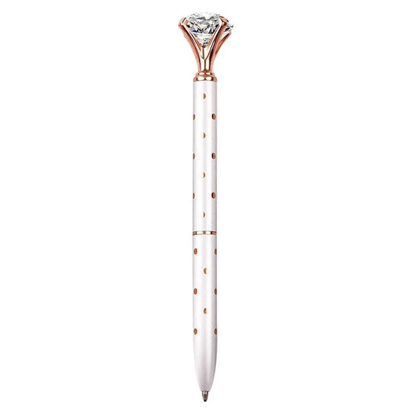 Crystal Metal Ballpoint Pen for School/ Office