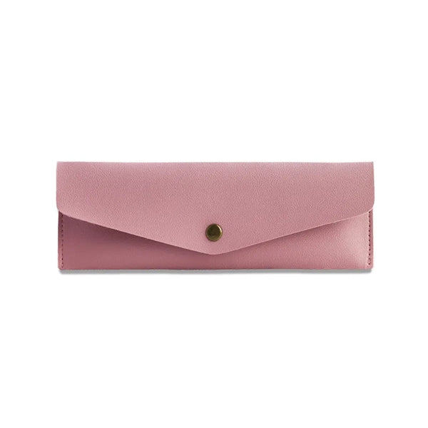 PU Leather Pencil Pouch Bag