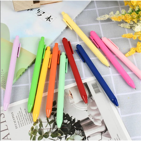 STEPABC Candy Color Plastic Ballpoint Pen