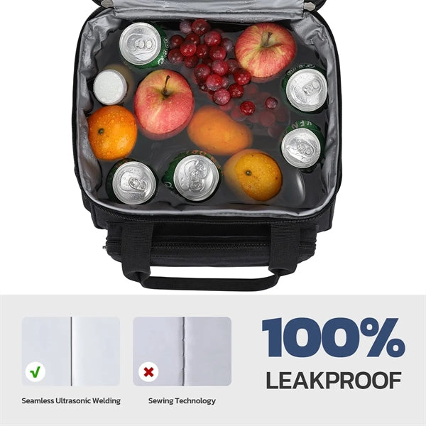 Large Capacity Portable Insulated Lunch Bag