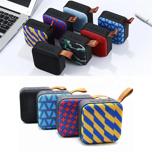 Wireless Fabric Art Blue Tooth Speaker For Outdoor