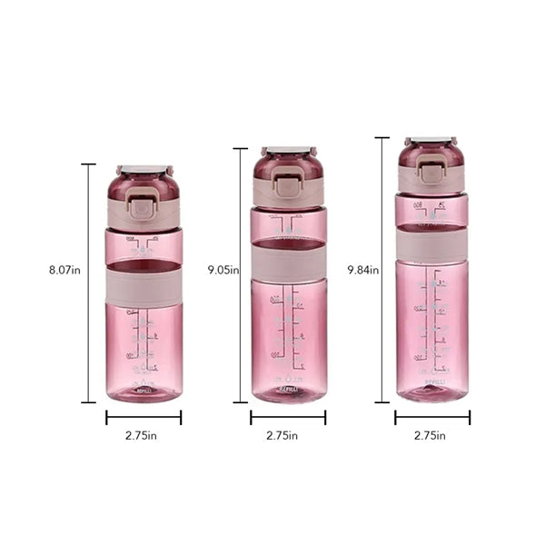 Transparent Sports Carry Water Bottle