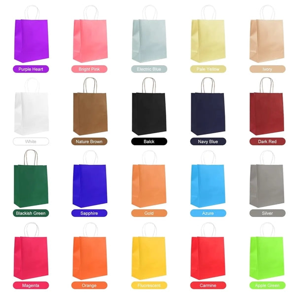 Kraft Paper Shopping Bag With Handle
