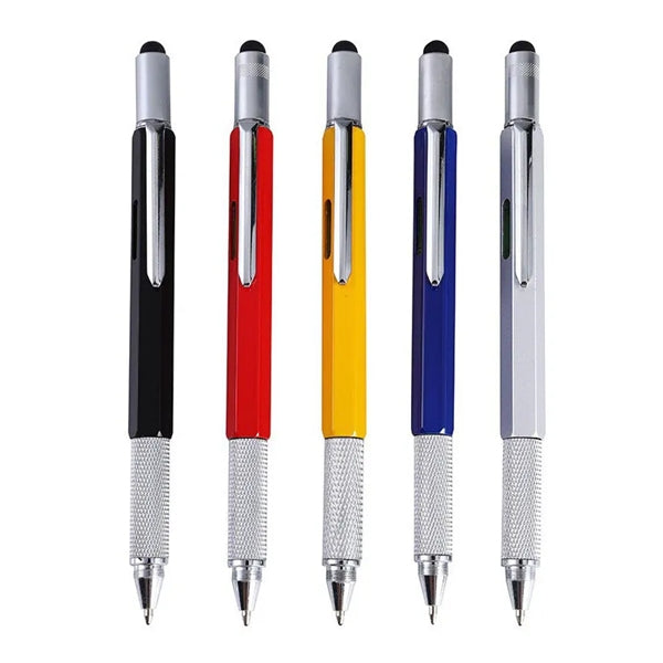 6 In 1 Multitool Pen With Ruler