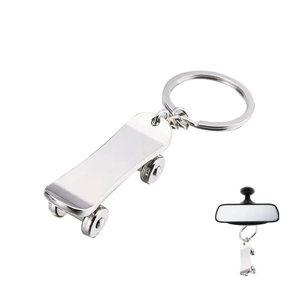Mini Skateboard Key Chain