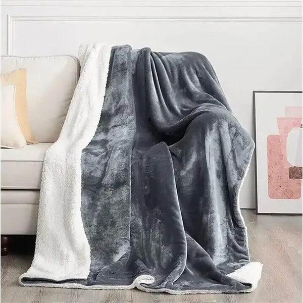60" x 80" Winter Flannel Blanket