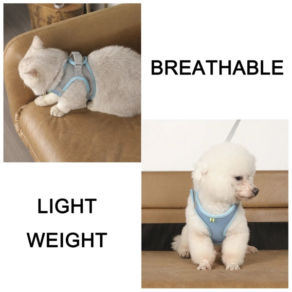 Pet Vest Harness with Super Breathable Mesh