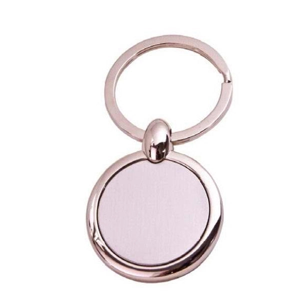 Zinc Keychain- Circle