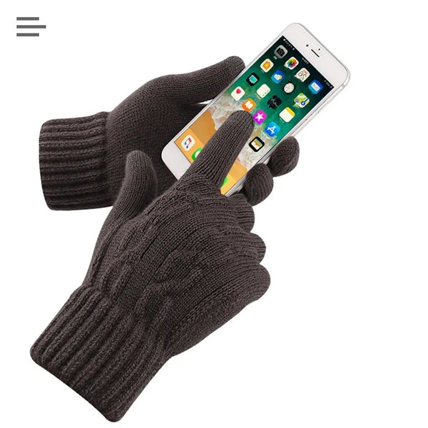 Warm Gloves With Screensaver For Men