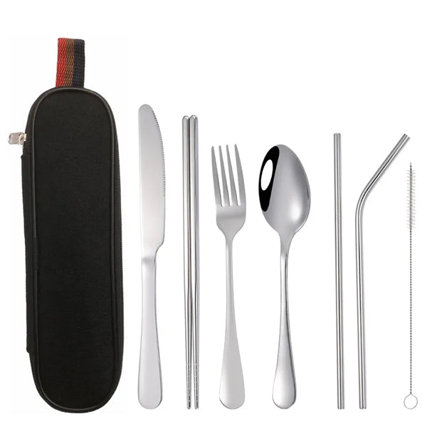 Stainless Steel Tableware Set