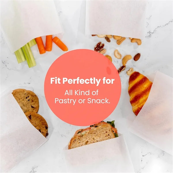 Greaseproof Paper Sandwich Bag Pastry Sleeve