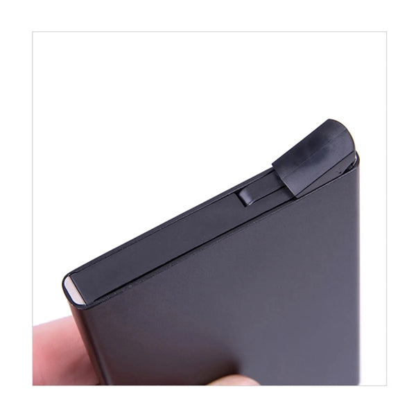 Pop Up RFID Credit Card Holder Slim Aluminum Wallet