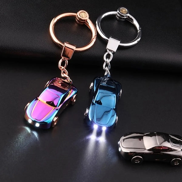 Car Keychain With LED Light