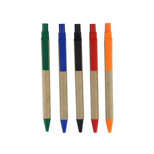Natural Kraft Paper Recycled Ballpoint Pen
