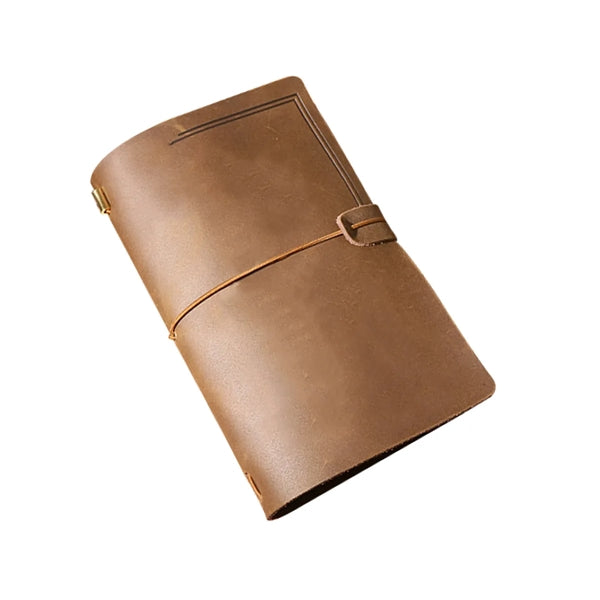 A6 Leather Pocket Journal Notebook