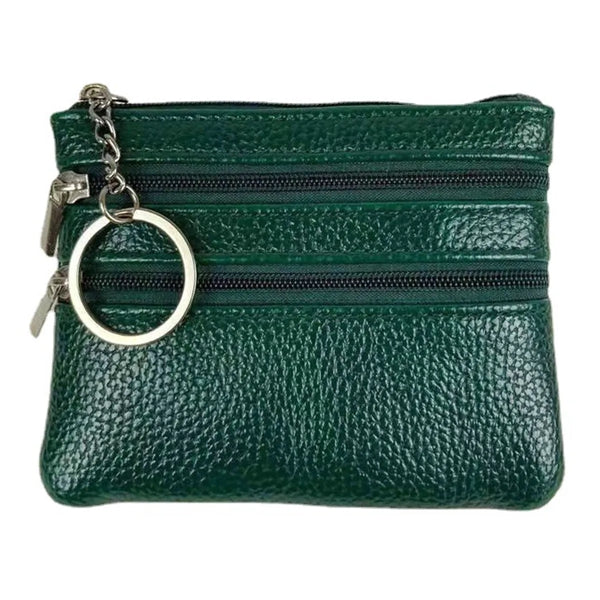 Unisex Universal Credit Card Change Wallet With Keychain