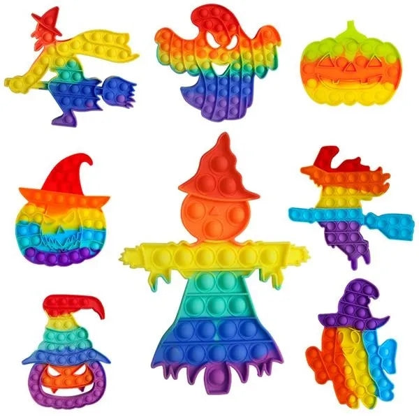 Halloween Push Pop Bubble Fidget Toy