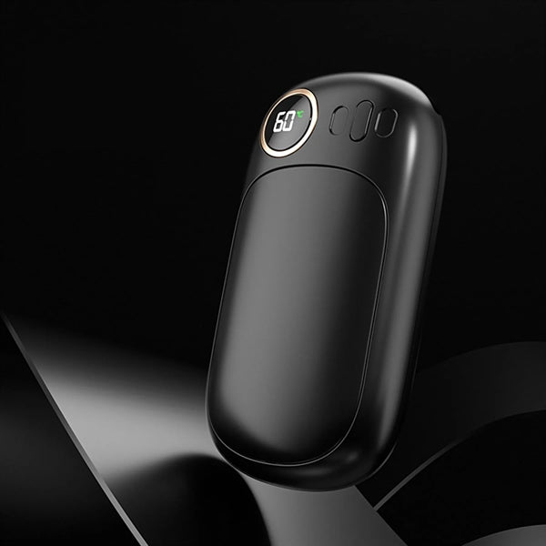 3600 mAh Digital Display Double-sided Heating Power Bank