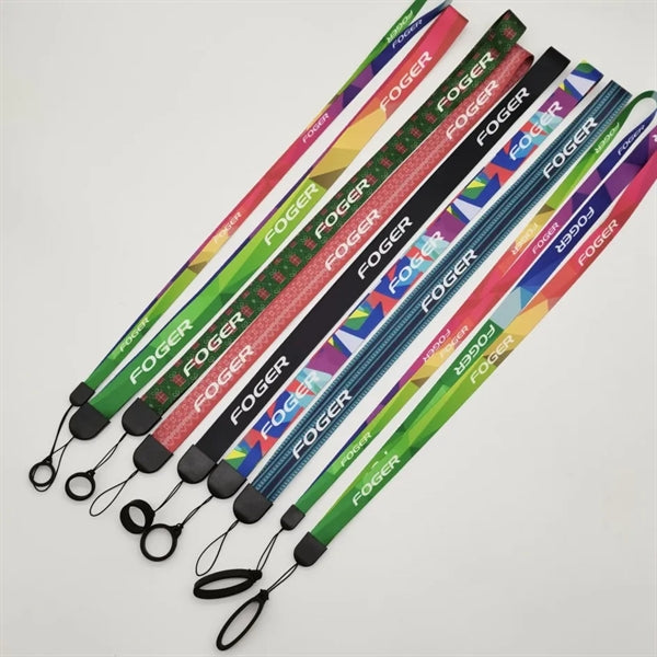 Necklace Lanyard with Anti-Lost Silicone Ring