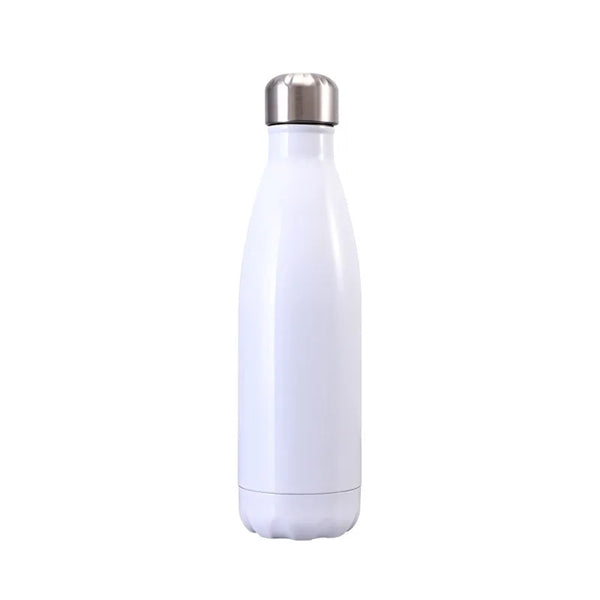 17 oz Cola-Style Stainless Steel Water Bottle with Sponge Br