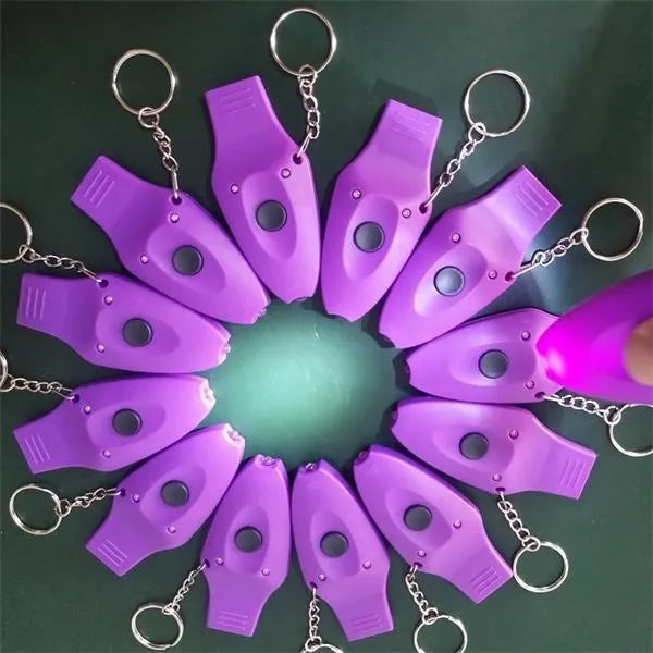 Led Whistle Keychain