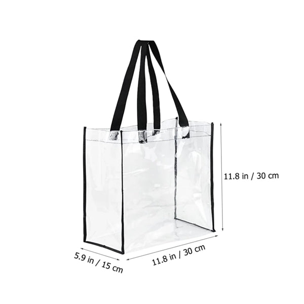 Transparent PVC Tote Bag