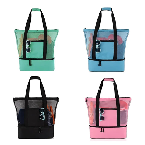 Mesh Tote Bags with Cooler