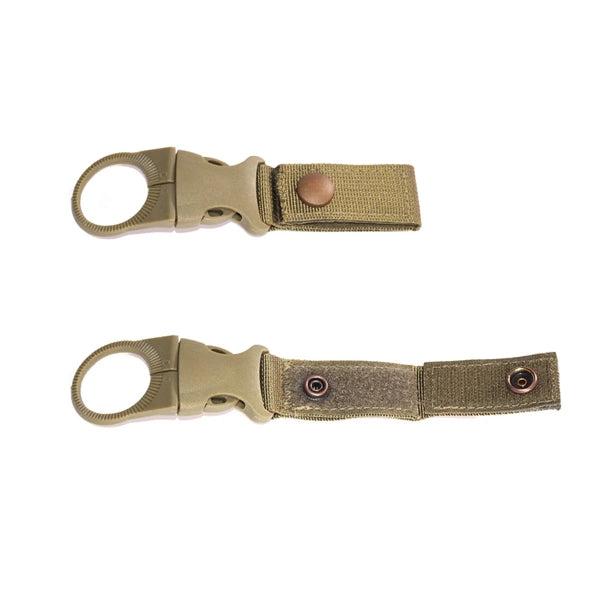 Outdoor Nylon Multi-Function Carabiner Bottle Clip