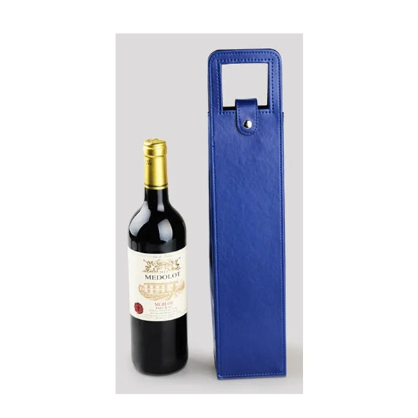 PU Leather Wine Bags