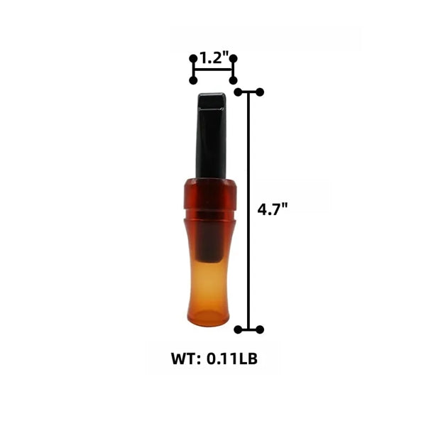 Hunting duck call whistle