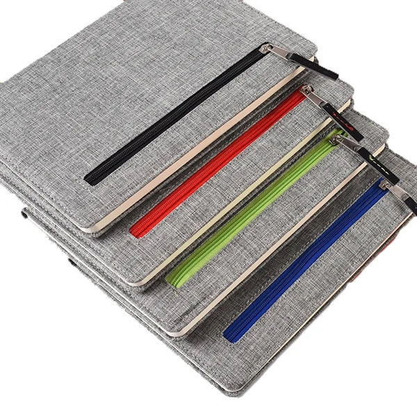 Journal Diary Notebook with Zipper Cover