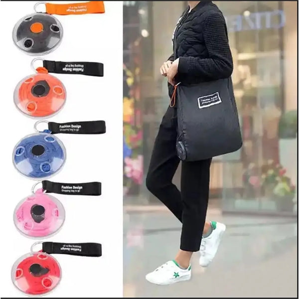 Foldable shopping bag case