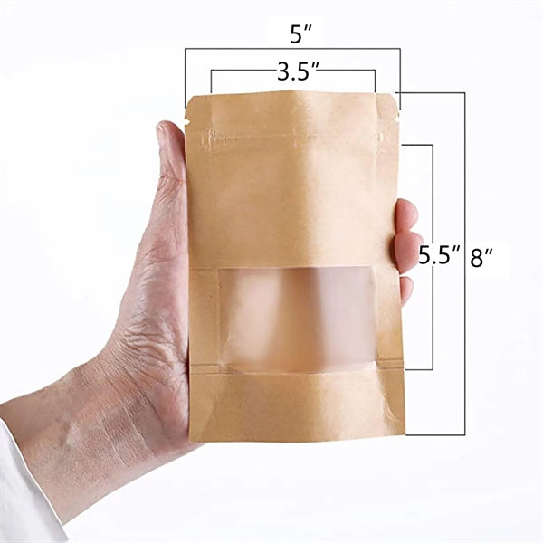 Kraft Paper Bag With Window