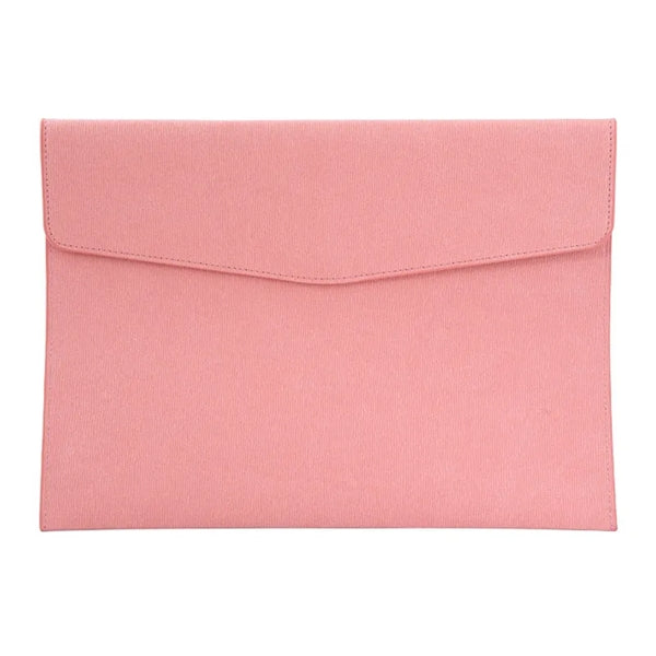 A4 PU Leather Briefcase File Folder Document Bag