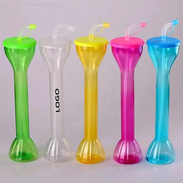 Food Grade Long Beach Drink Bottle Party Yard Cup