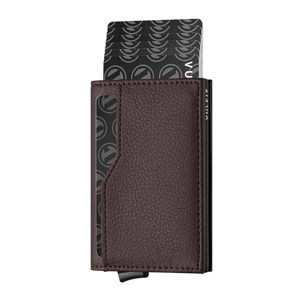 Genuine Leather Pop Up Credit Card Holder