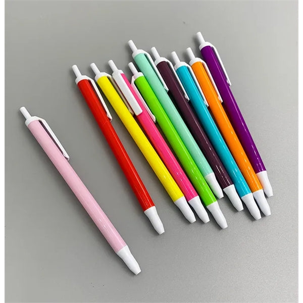 Classic CLICK Plastic Retractable Ball Point Pens