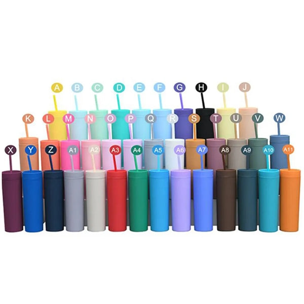16oz Stainless Steel Vacuum Tumbler
