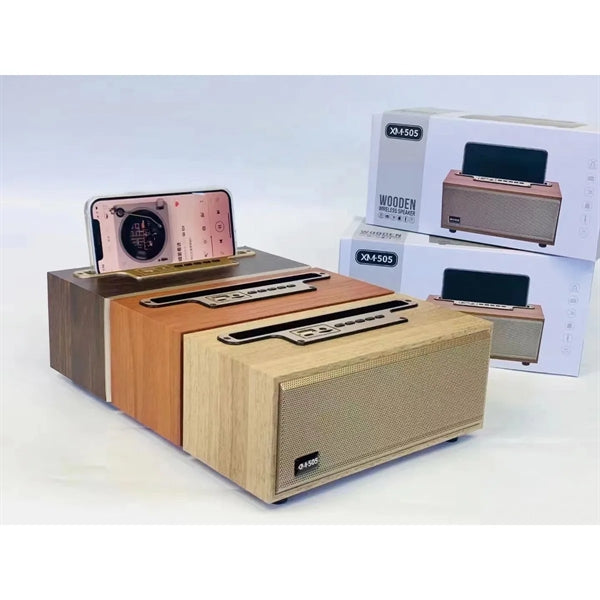 Wooden Retro Bluetooth Speakers