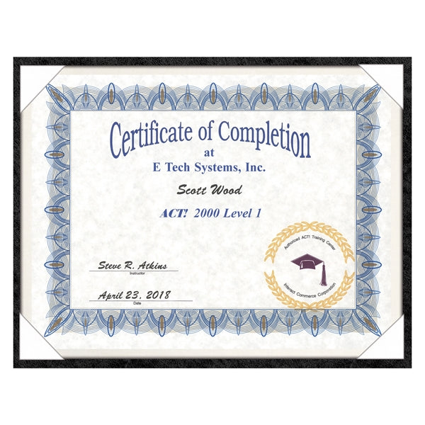 Certificate Holder