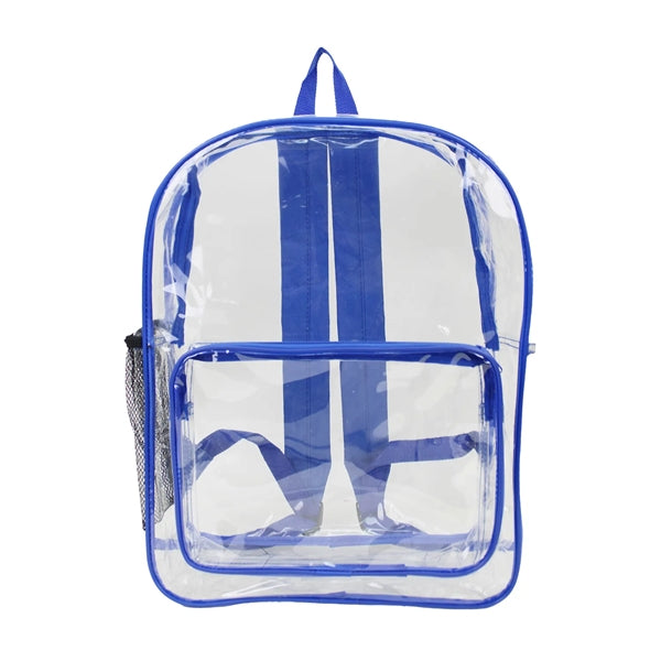 17" Heavy Duty Clear Security Backpack
