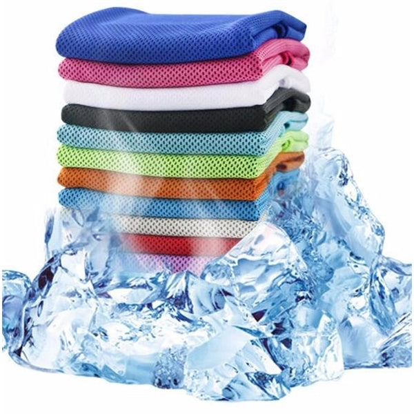 Cooling Towel In Carabiner Case