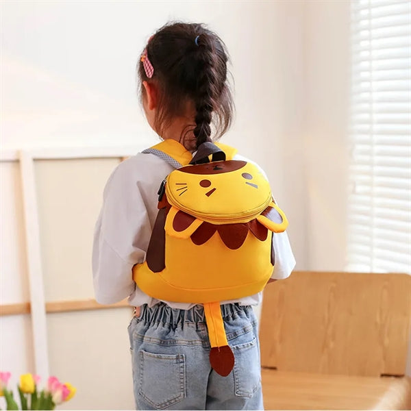 Anti-Stray Kid Toddler Cute Neoprene Cartoon Backpacks